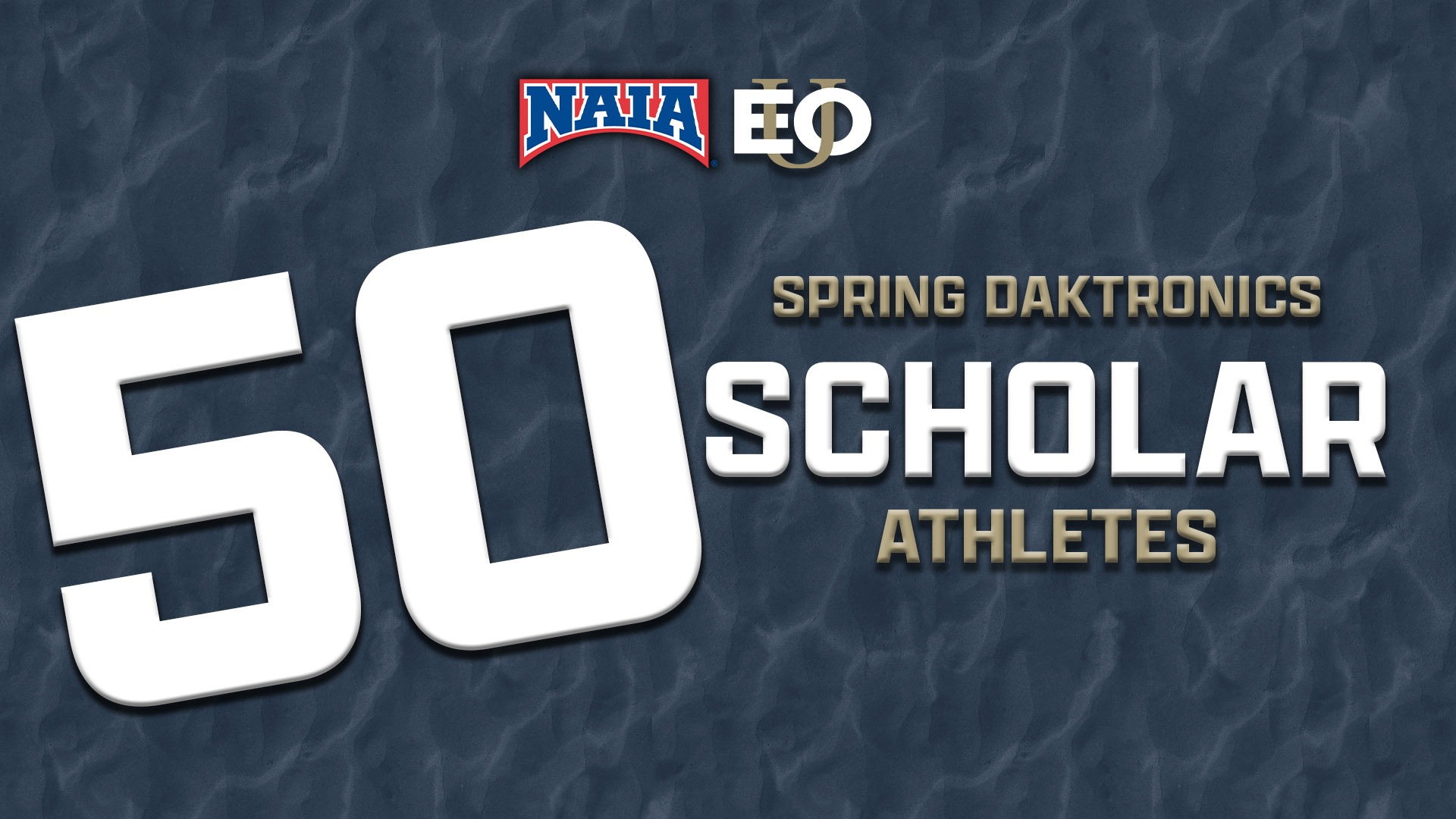 Depicts how many scholar athletes