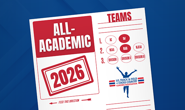 USTFCCA 2026 Track & Field All-Academic Honors