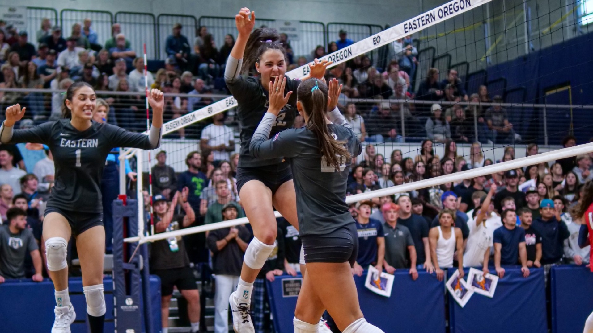 Mills-Koch celebrating