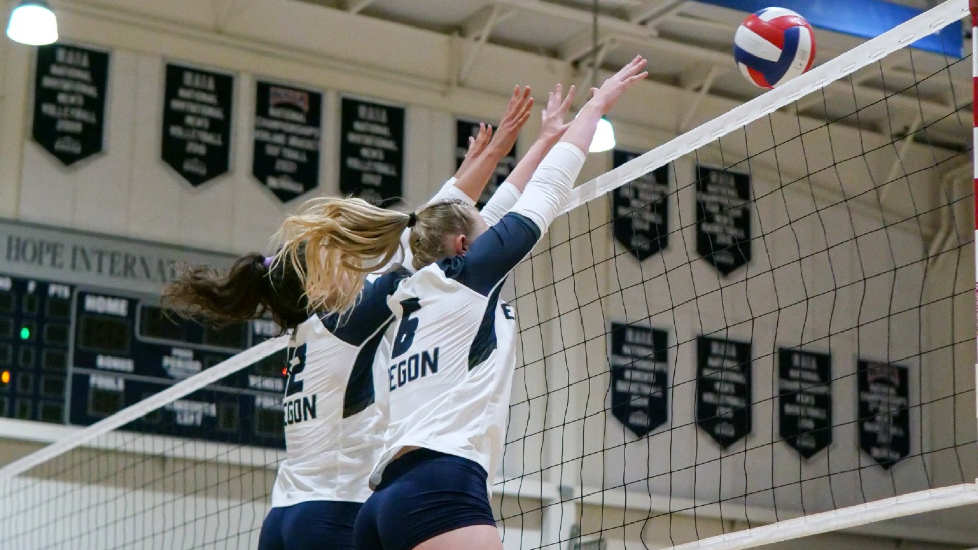 Mills-Willard block at the net