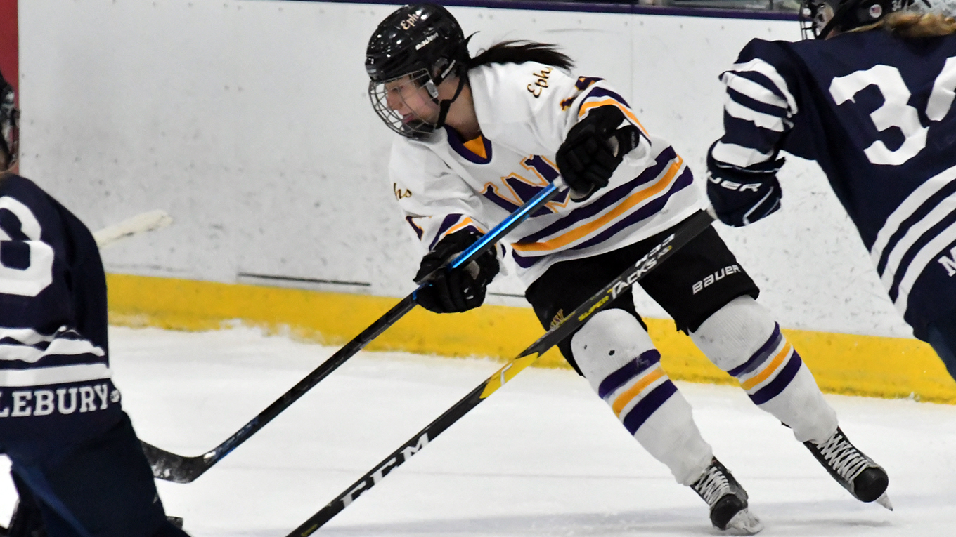 Ephs Score Early and Late to Edge Manhattanville 32 Williams College