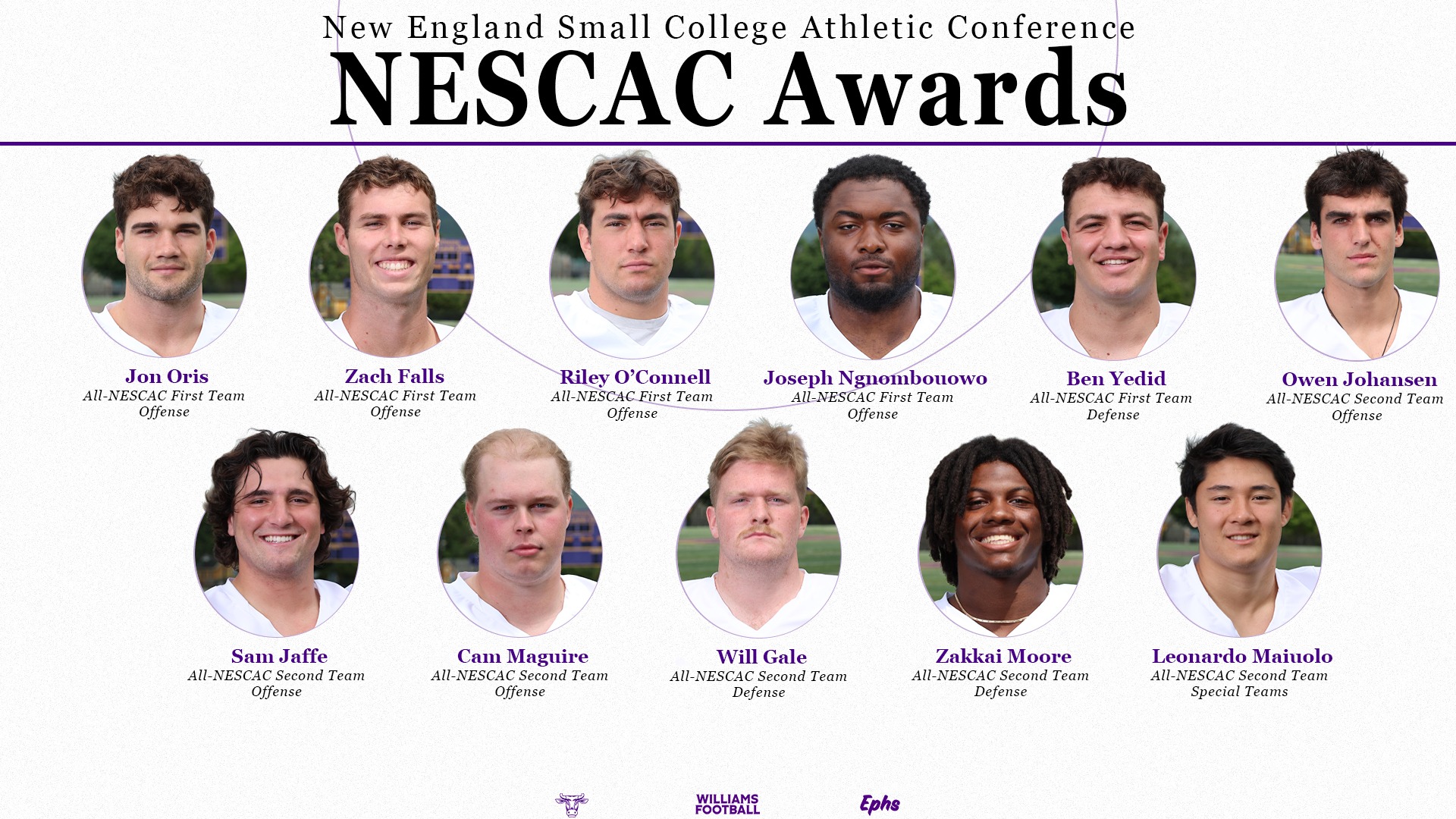 All-NESCAC Football 11-19-25