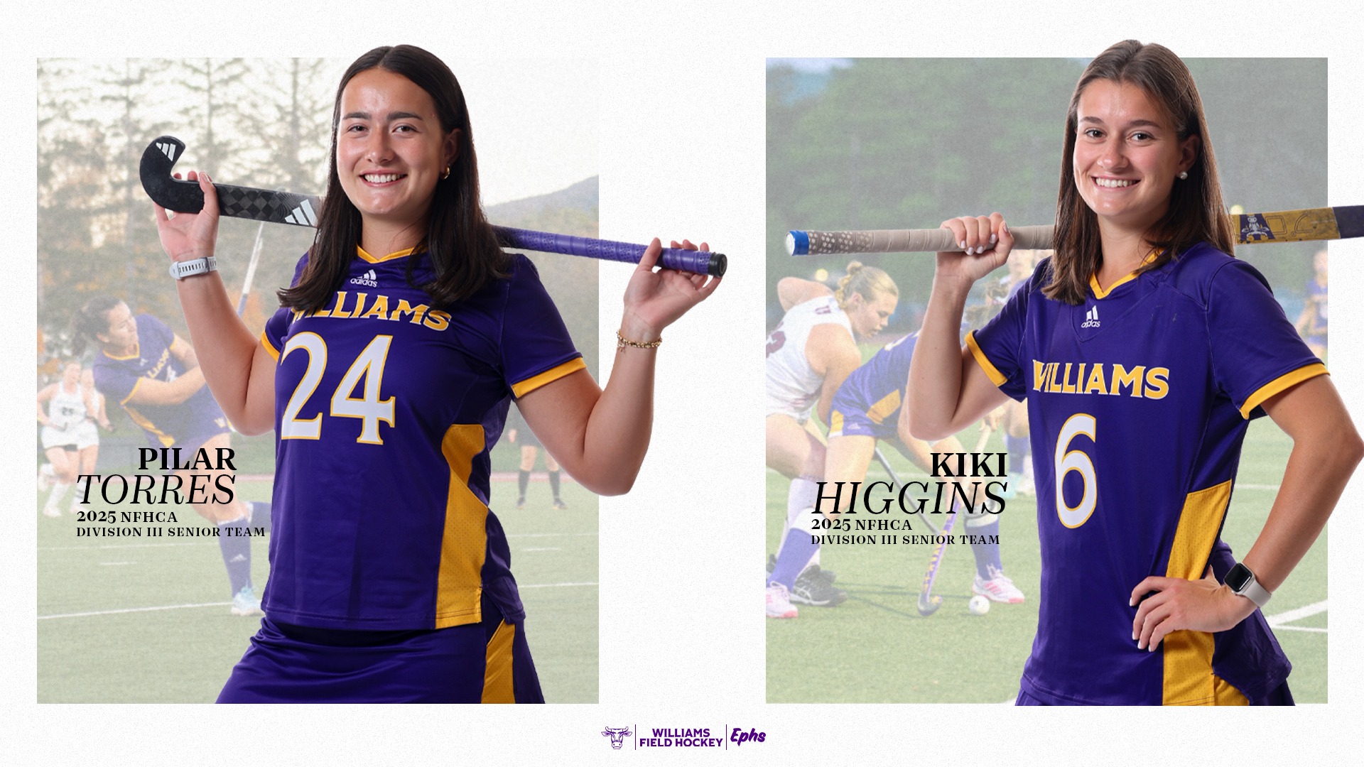 Torres and Higgins NFHCA Senior Team