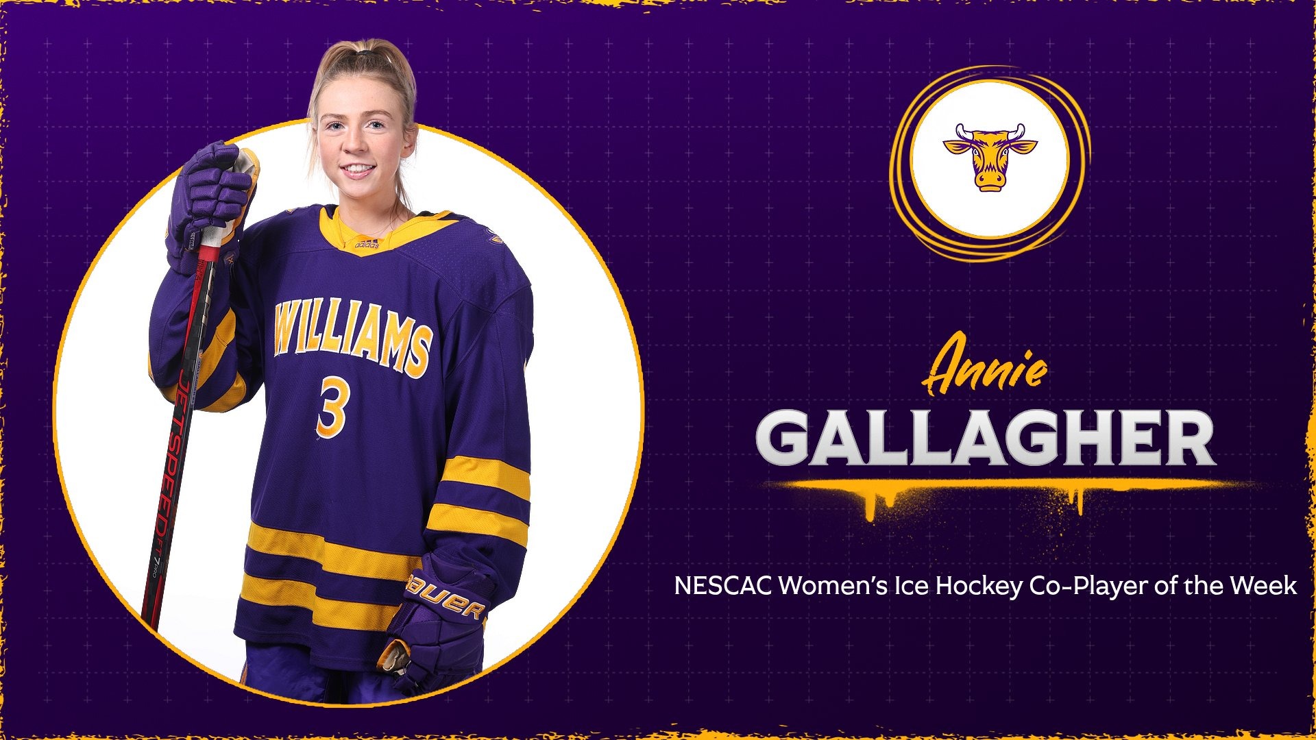 Annie Gallagher NESCAC Player of the Week 12-8