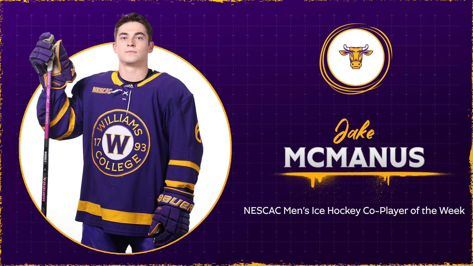 Jake McManus NESCAC Player of the Week 12-8