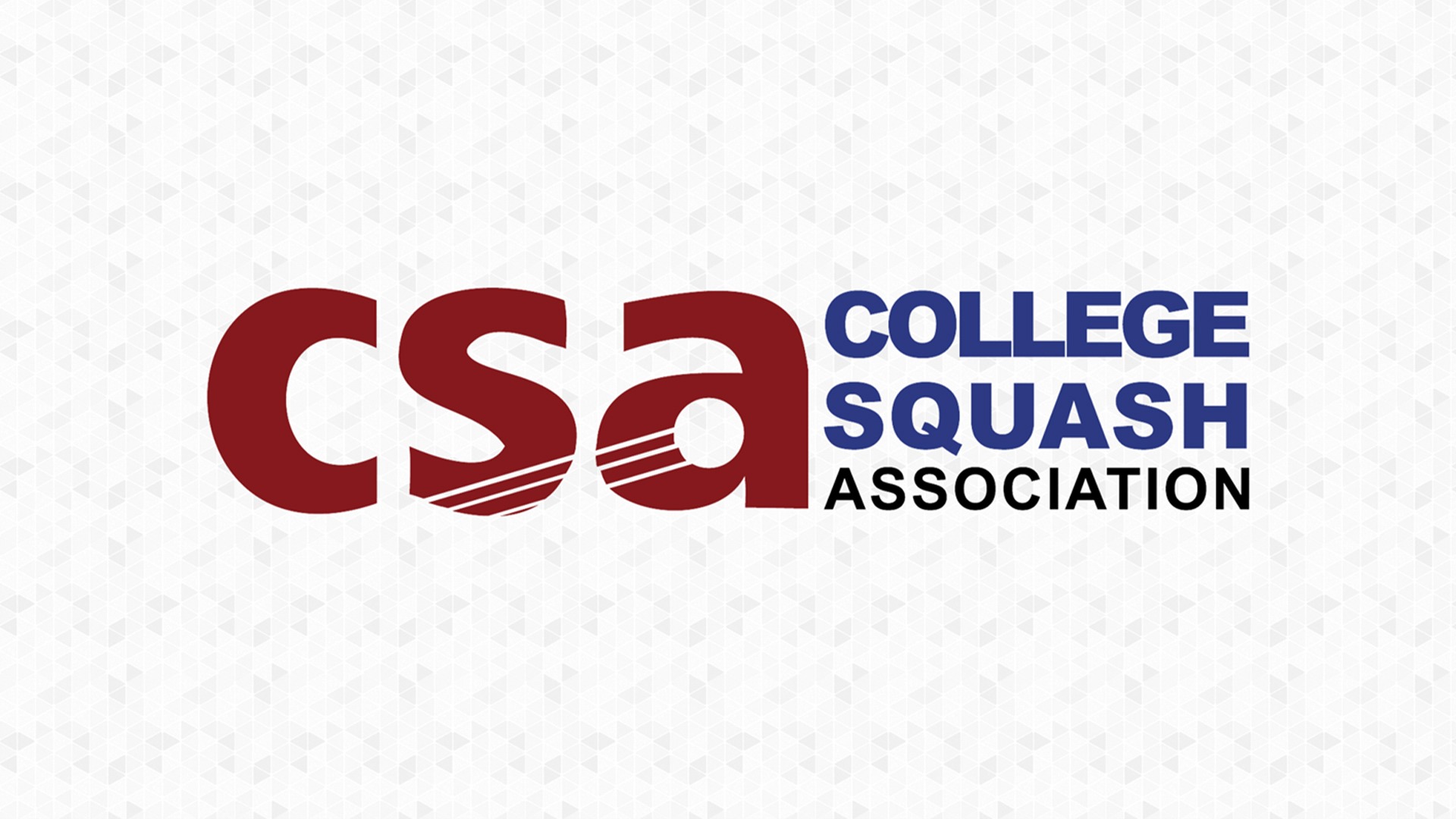 1920 College Squash Association logo