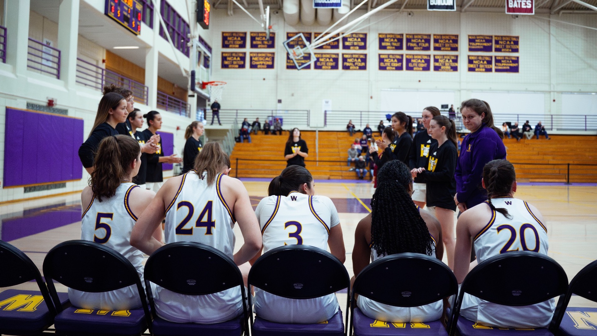 Women's Basketball bench