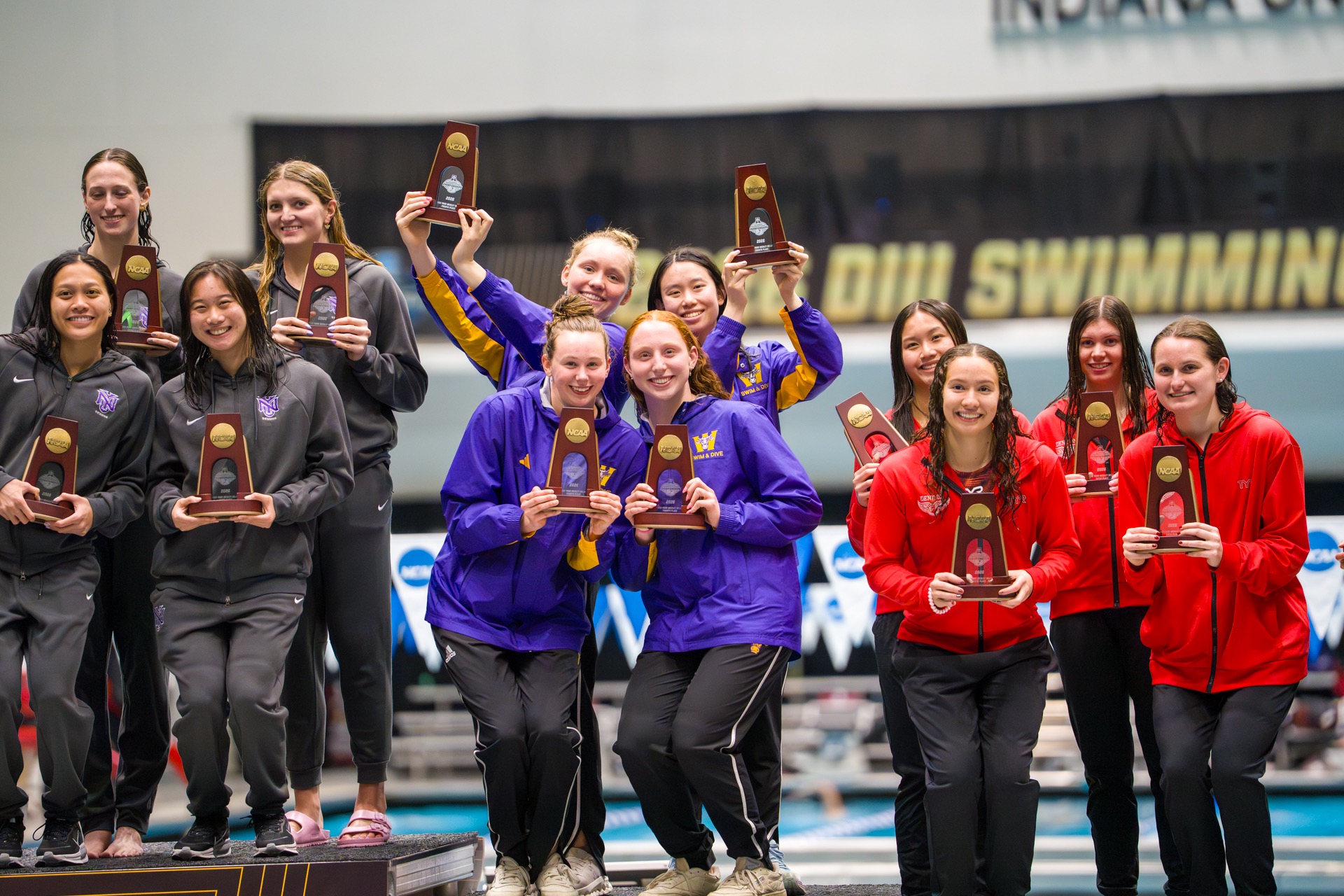 400 Medley Podium
