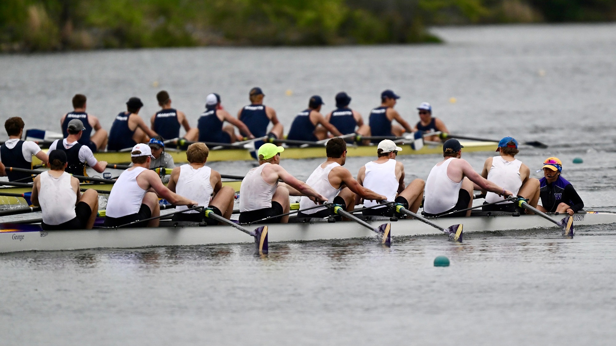 Men's Crew racing at the IRA Championship, May 29, 2026
