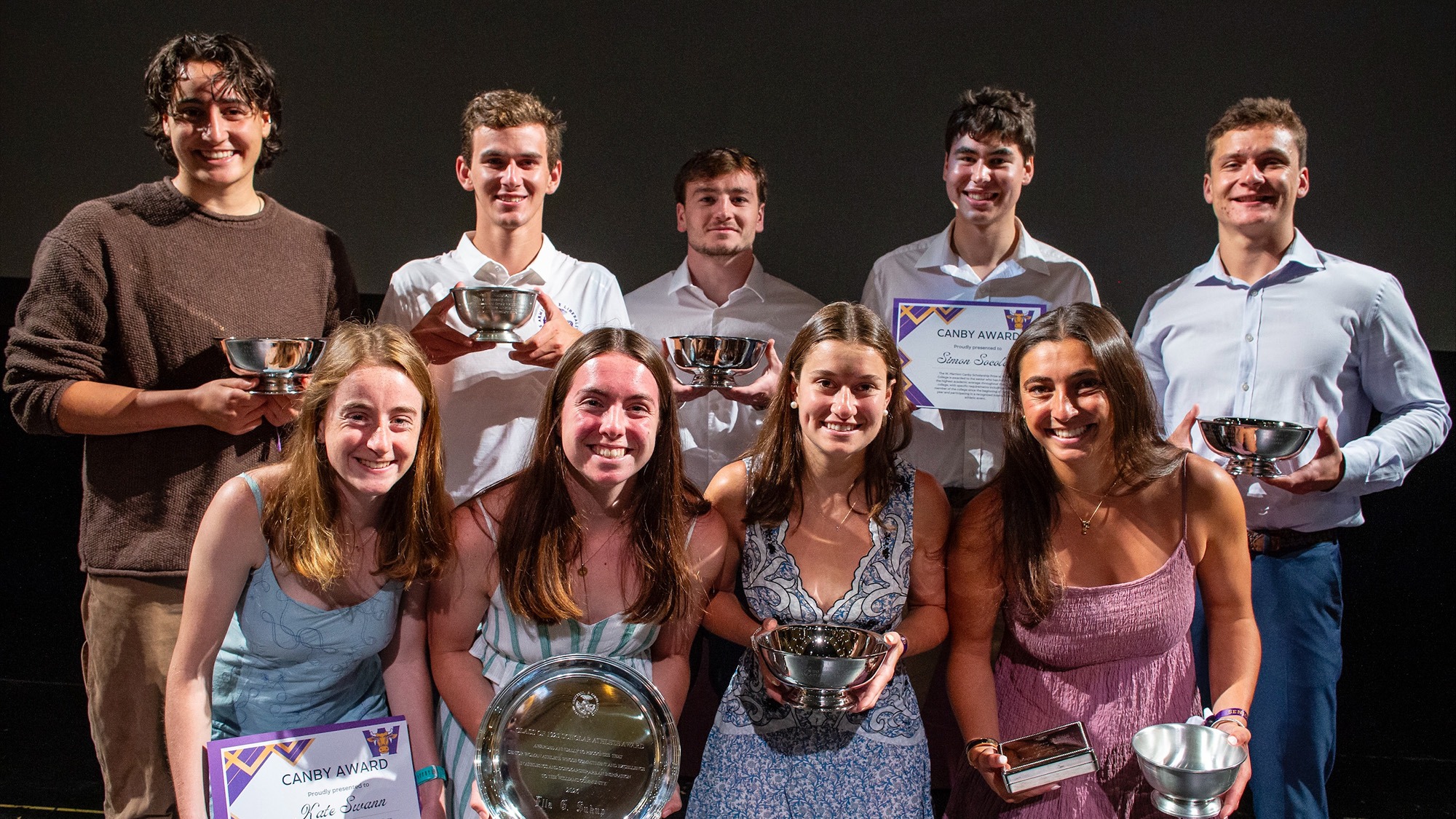 2025-26 Senior Award winners