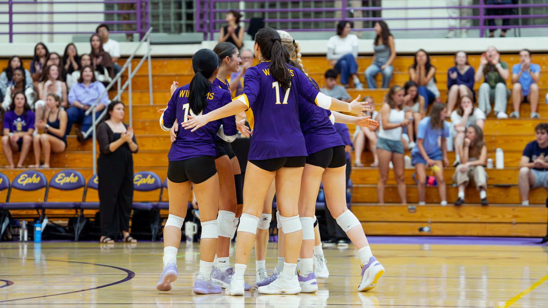 Volleyball huddle