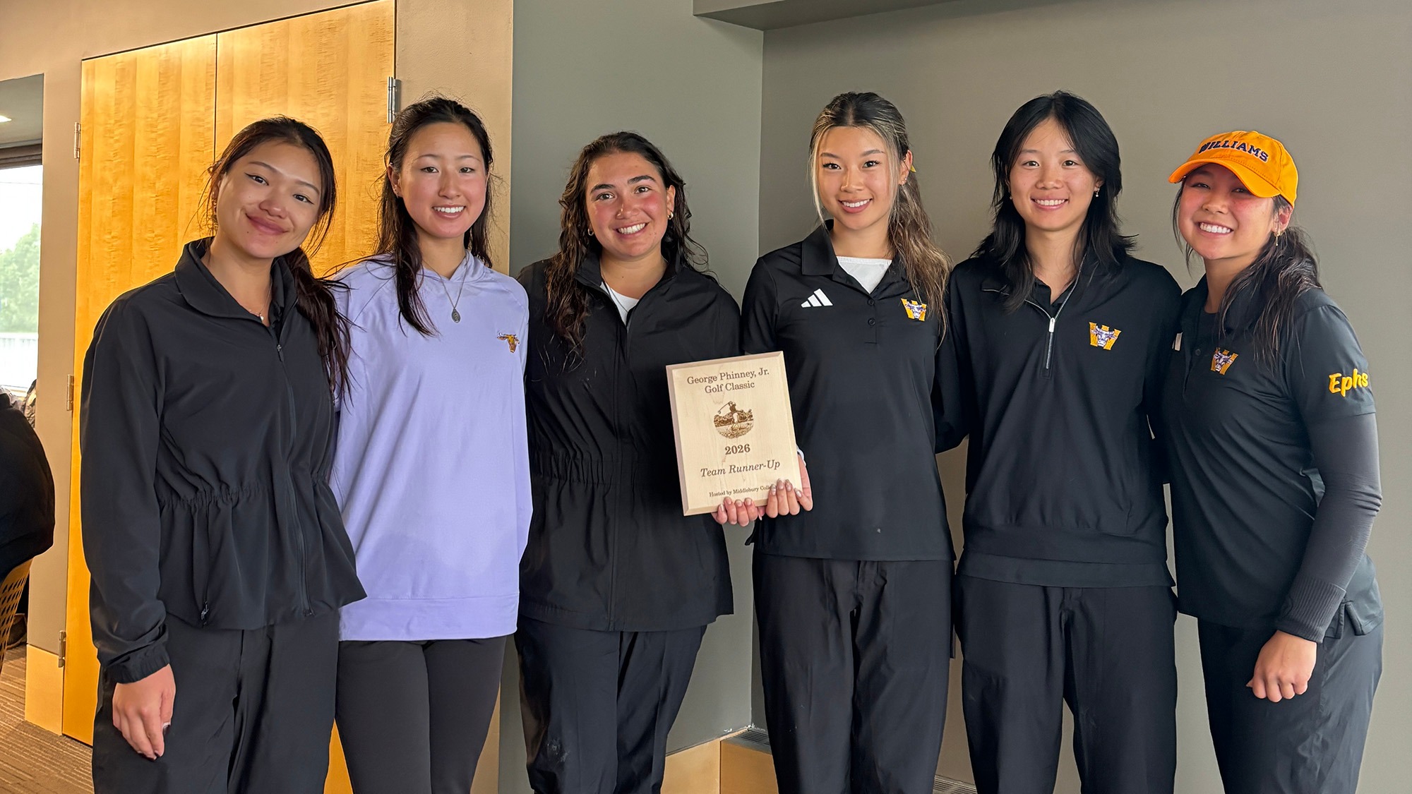 Women's golf after runner-up finish at George Phinney Classic, Sept. 20, 2026
