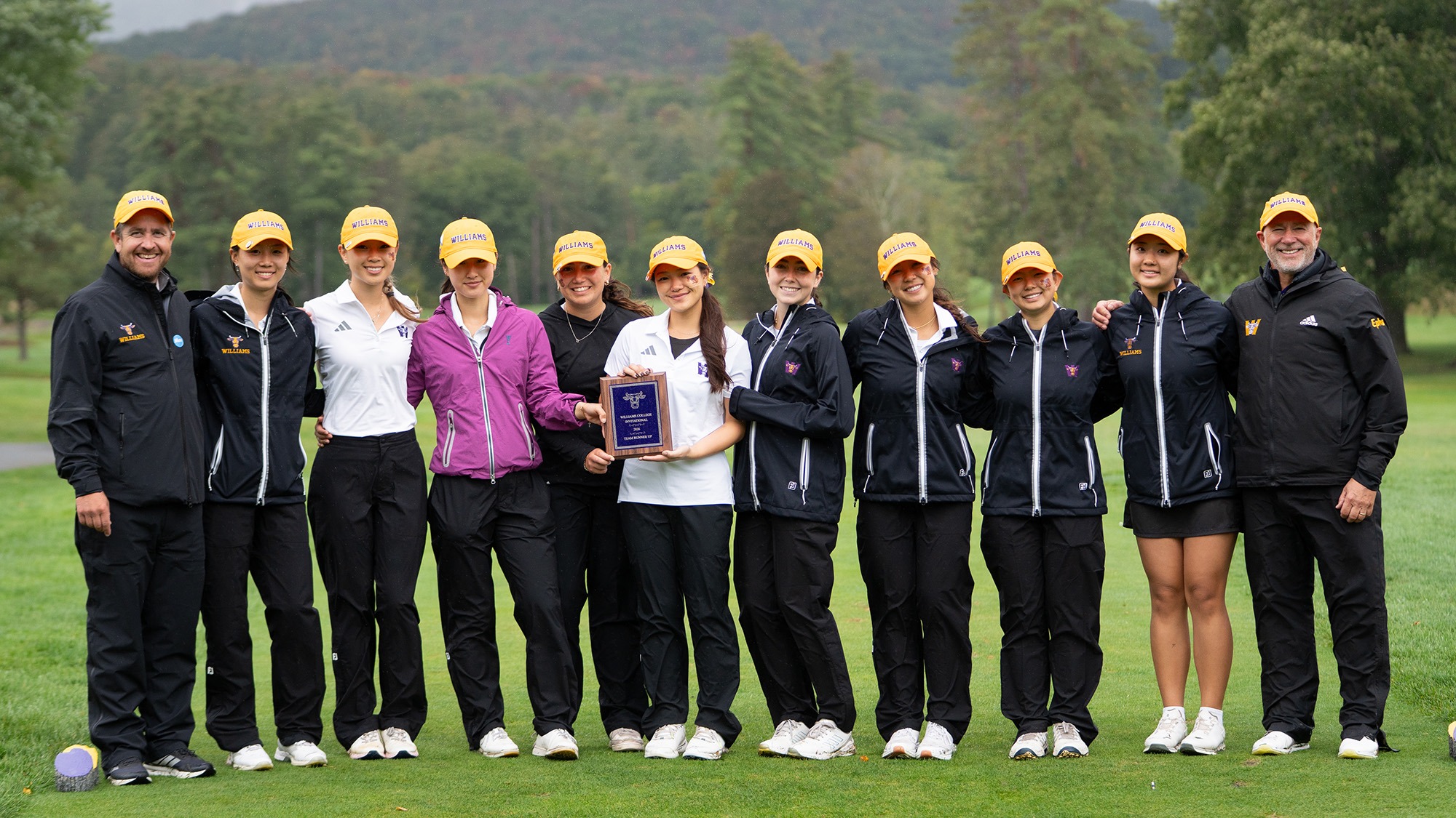 Women's Golf team after finishing second at the Williams Invitational, Sept. 27, 2026