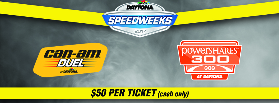 speedweek ticket graphic