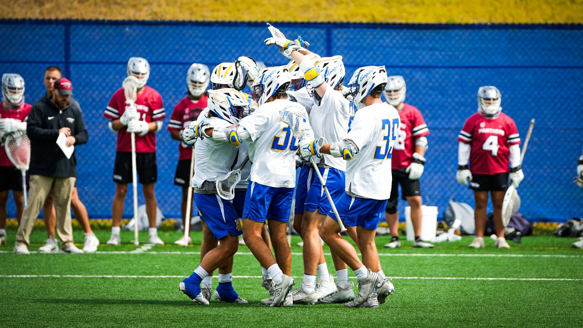 MLAX Team Celebration