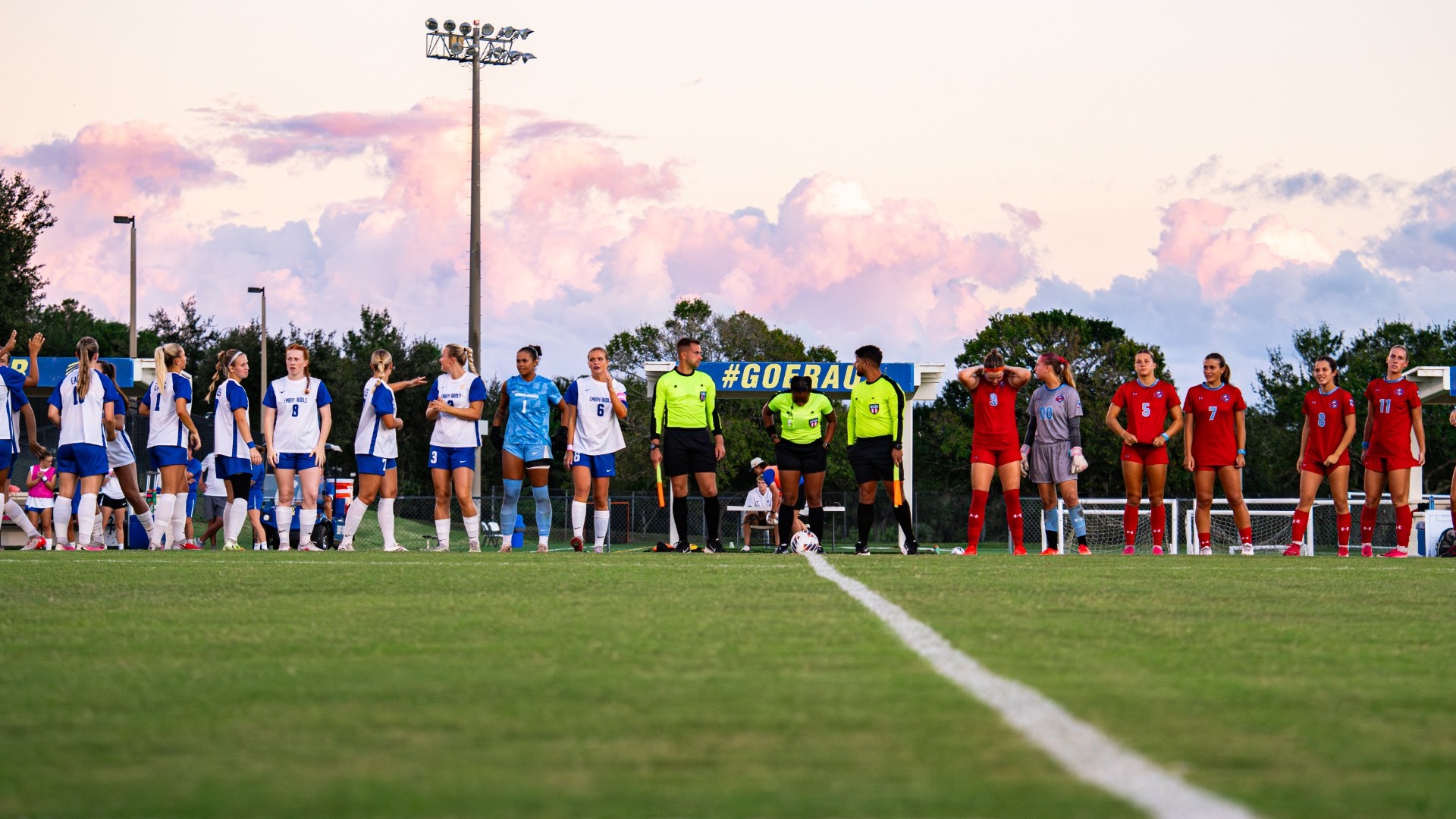 Women's Soccer Starting Lineup