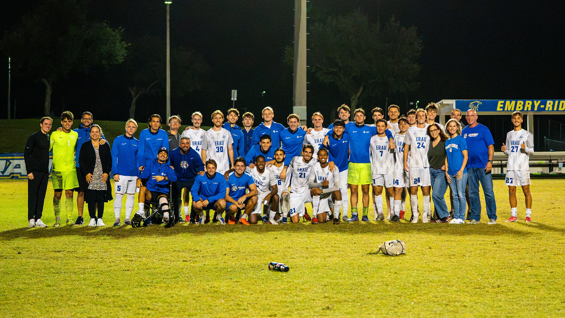 MSOC vs Lynn Senior Night Graphic