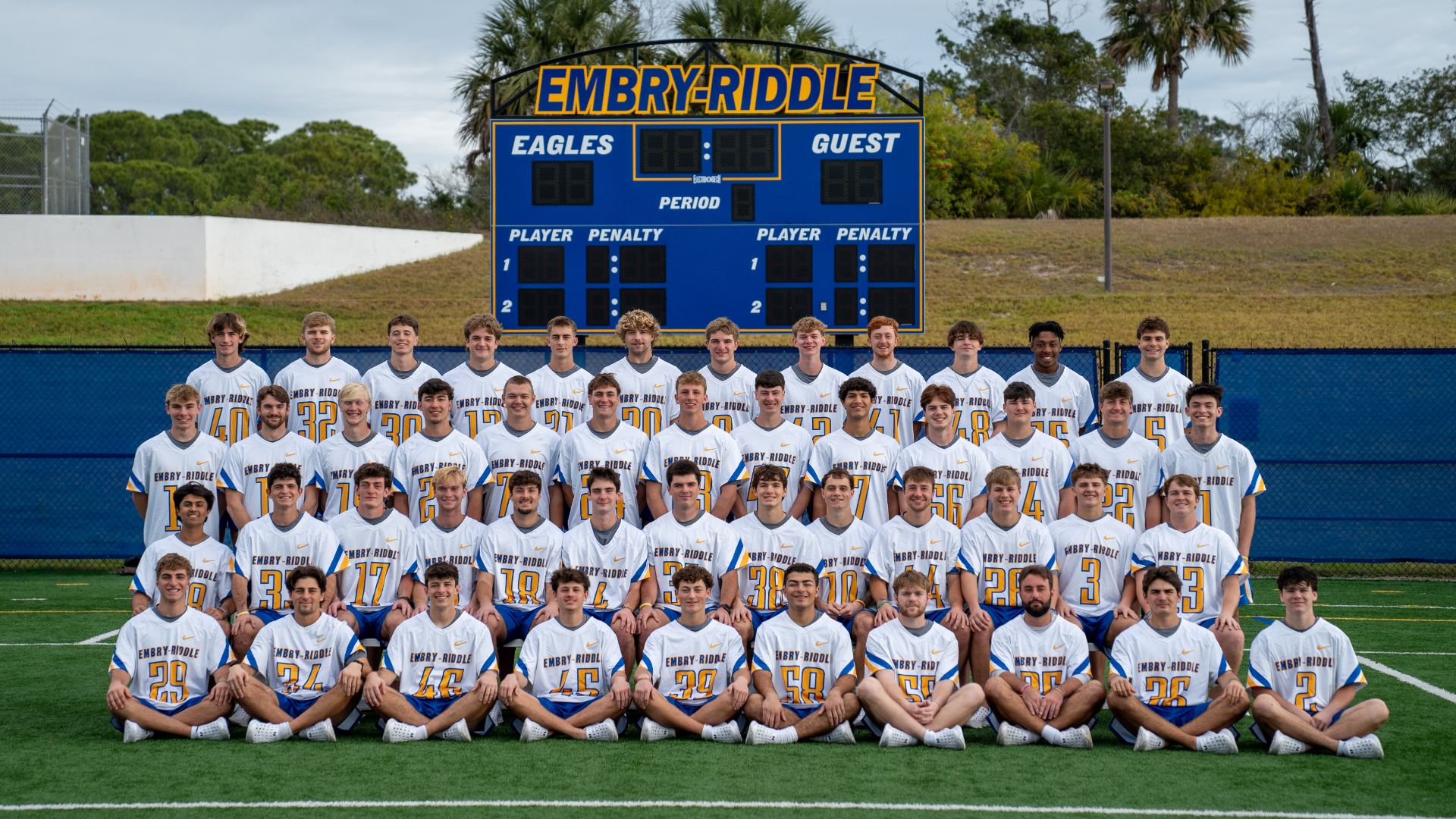 2025-26 Men's Lacrosse Team Photo