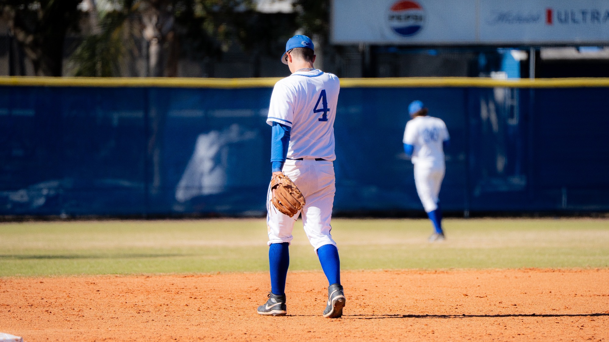 McClusky walking away