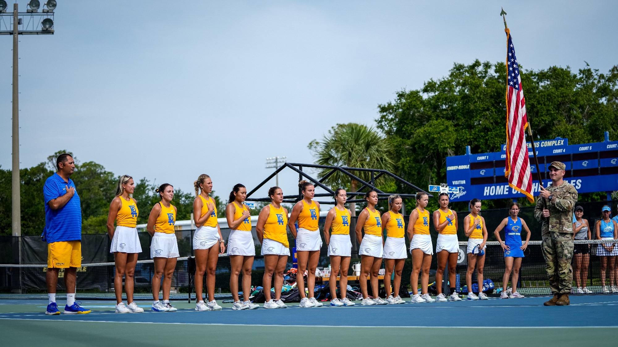 National Anthem before NCAA II Regional