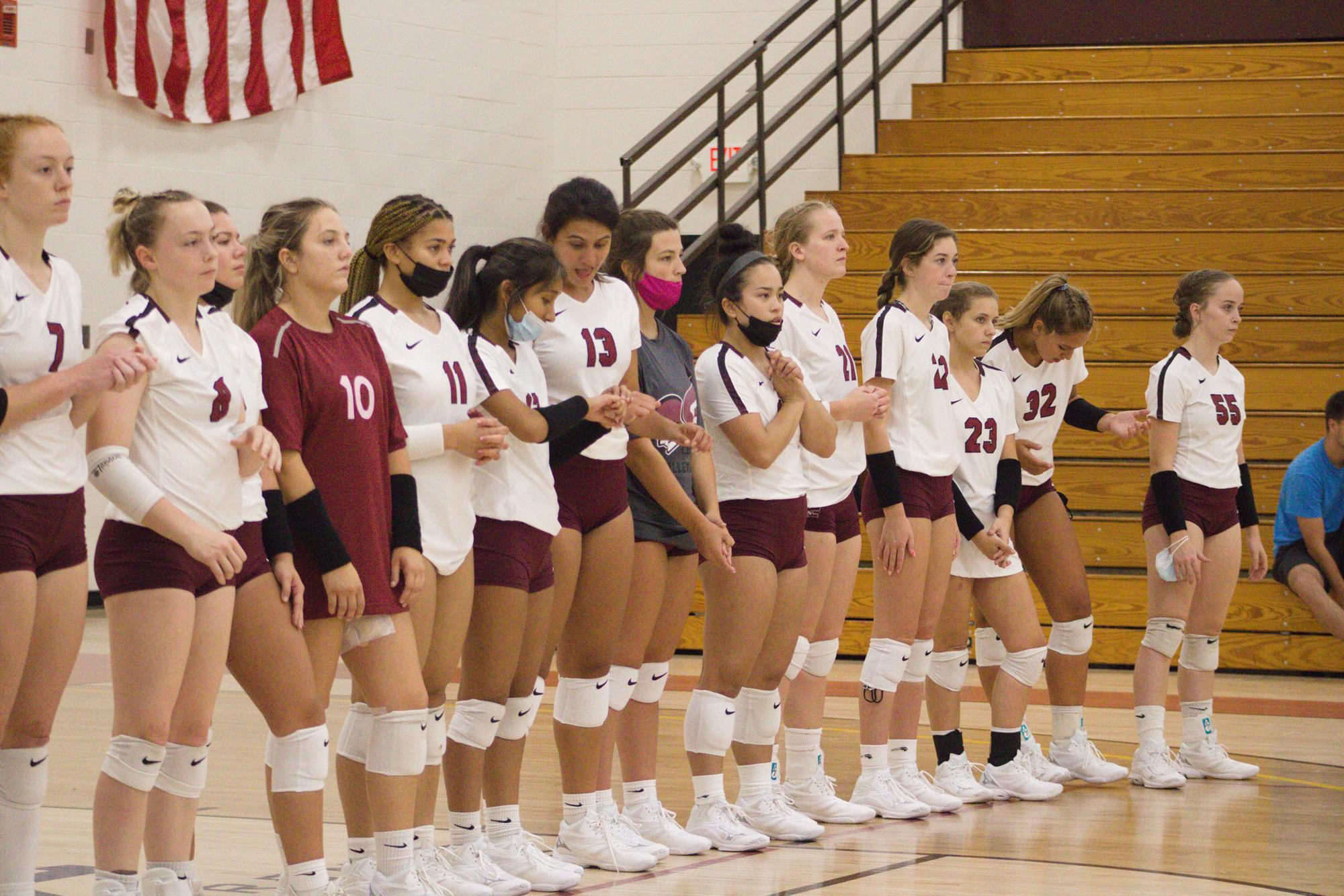Erskine Women's Volleyball Fleet Fall in 2 Weekend Conference Matches