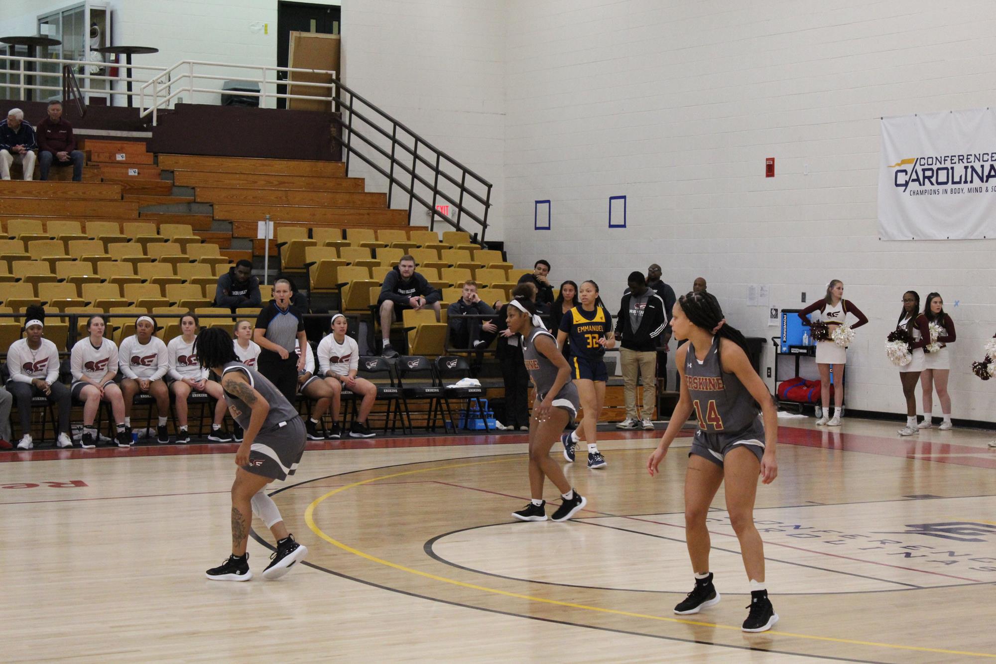 Erskine Women's Basketball Fleet Fall in OT Versus North Greenville