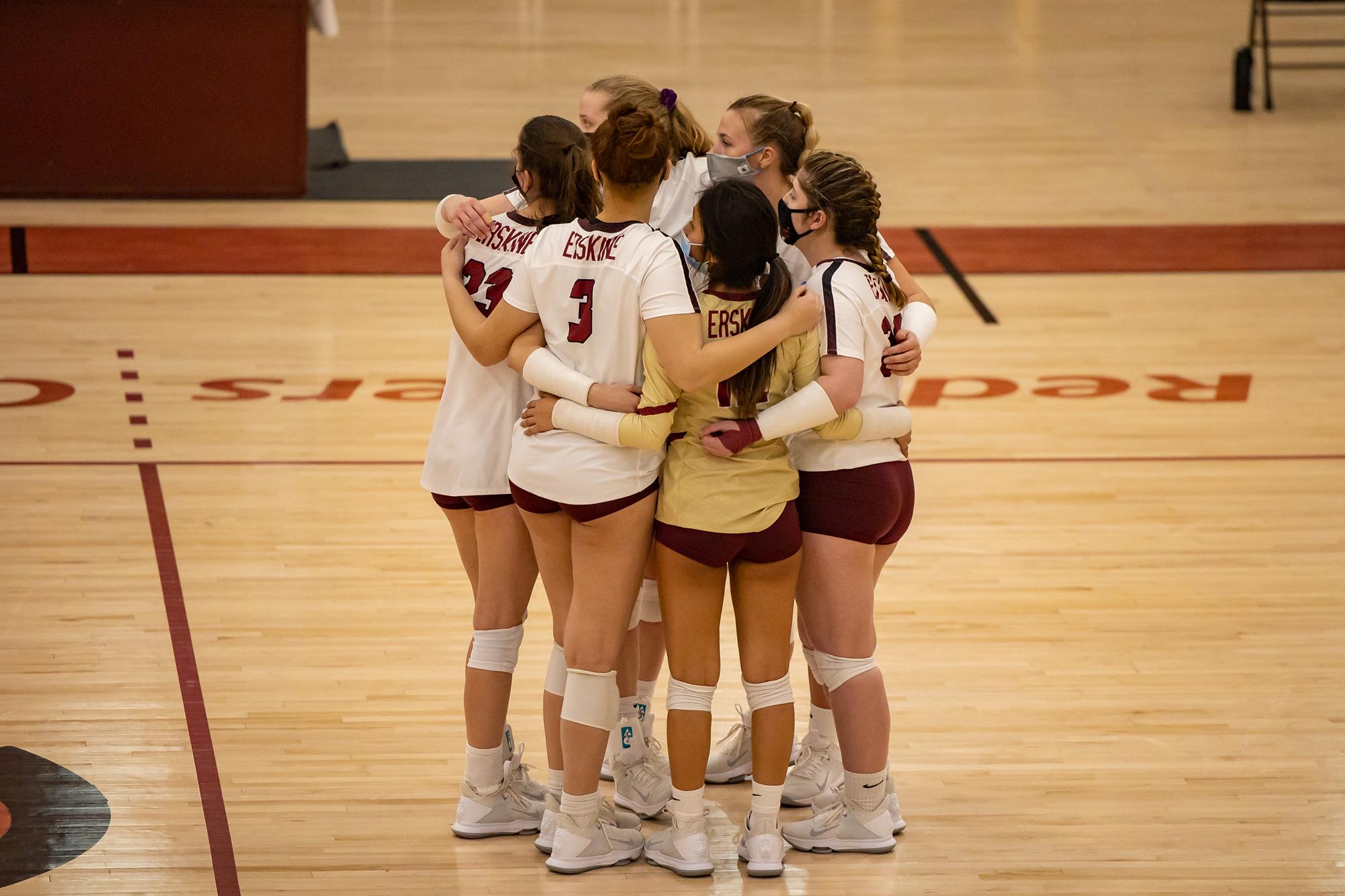 Erskine Volleyball Fleet swept at North Greenville Erskine College