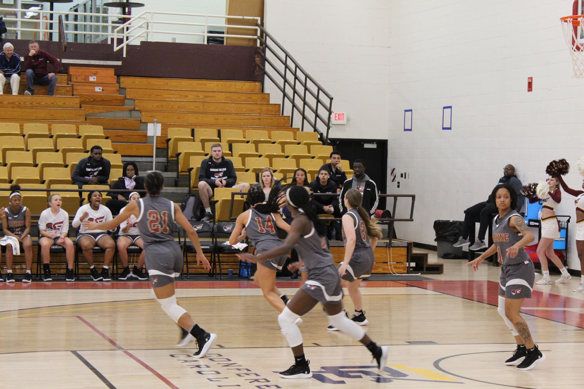 Erskine Women's Basketball Fleet Fall in Tight Game Versus Francis
