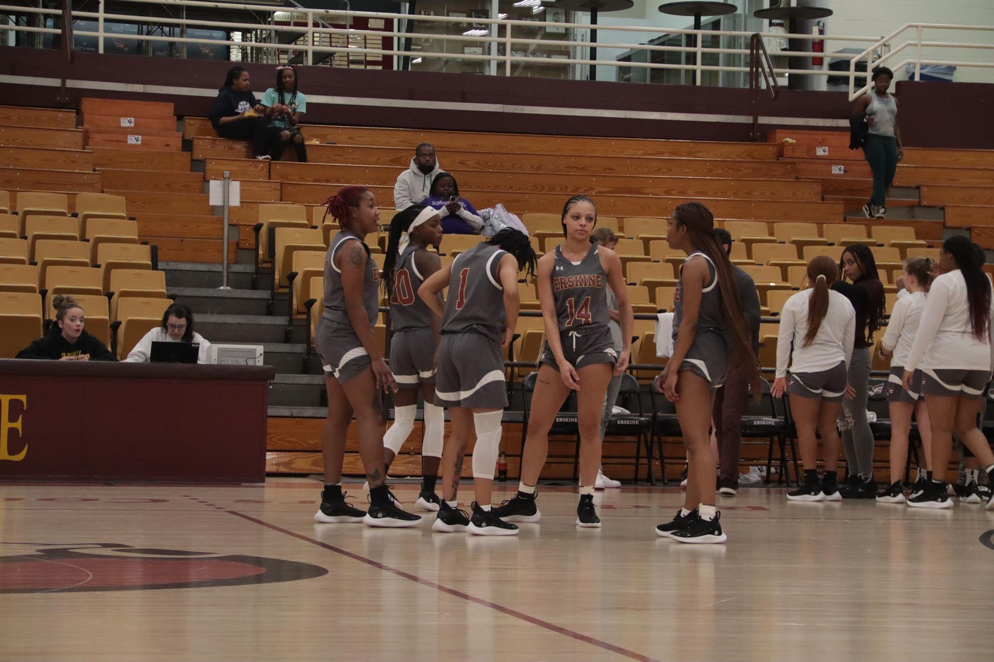 Erskine Women's Basketball Fleet Fall in Matchup with Barton on the