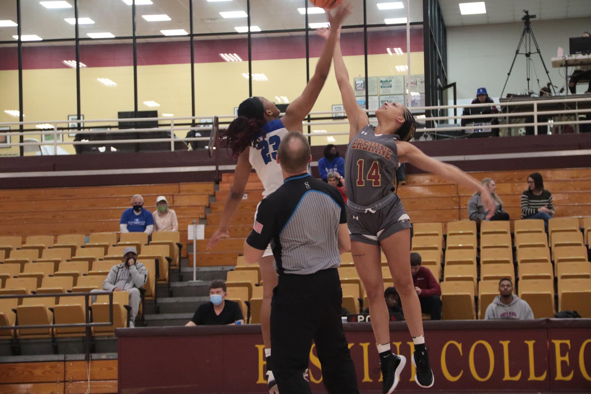 Erskine Women's Basketball Fleet Drop in Close Game with King