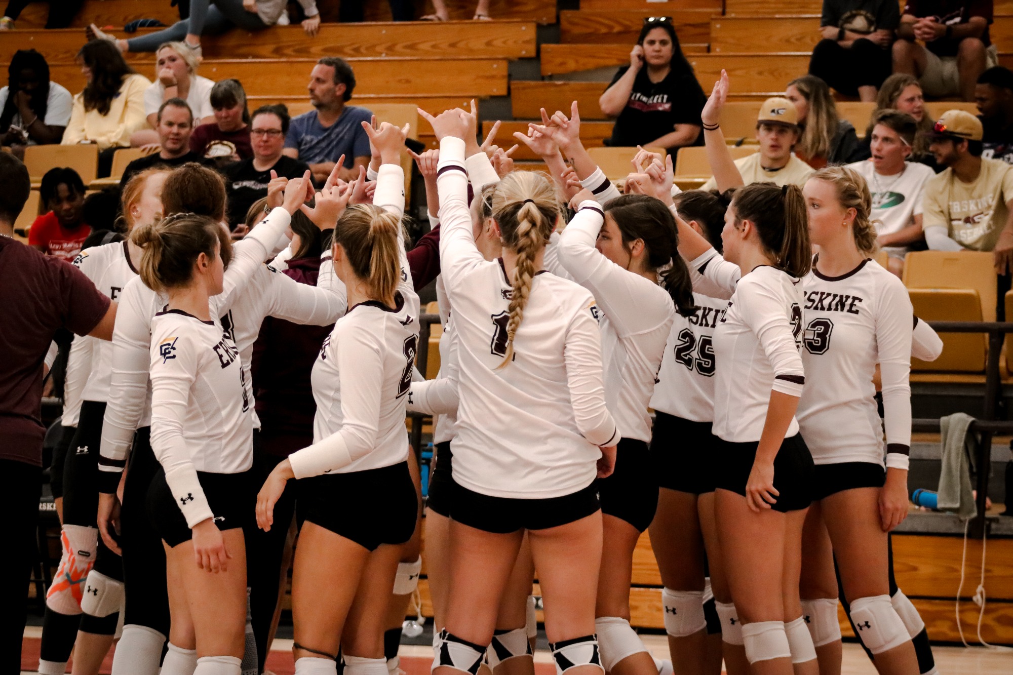 Erskine Women's Volleyball Fleet fall in straight sets at conference