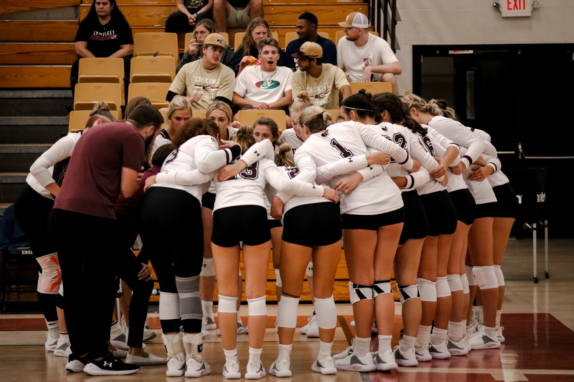 Erskine Women's Volleyball Fleet fall in straight sets to joint