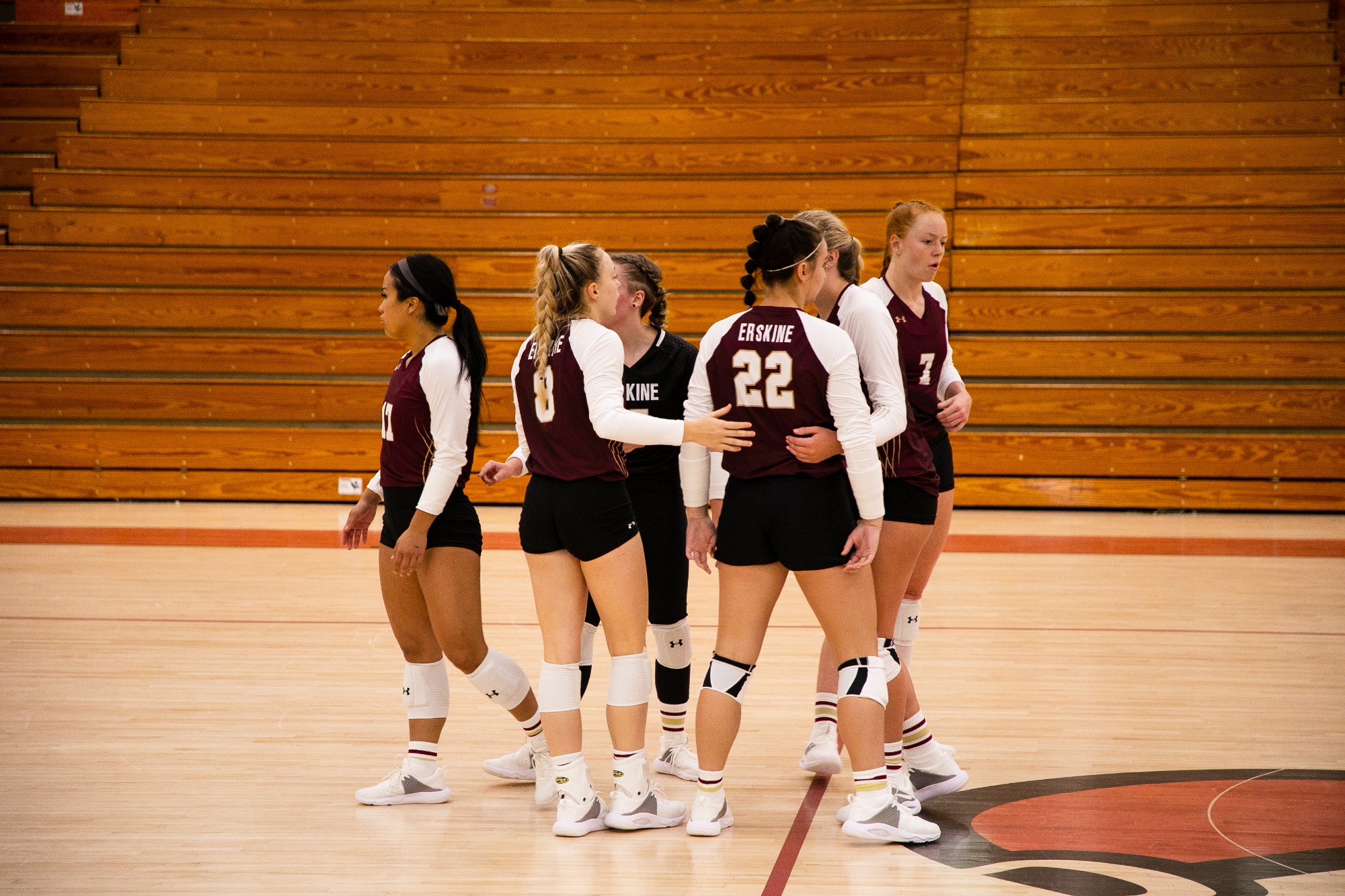 Erskine Women's Volleyball Fleet fall in straight sets at Francis
