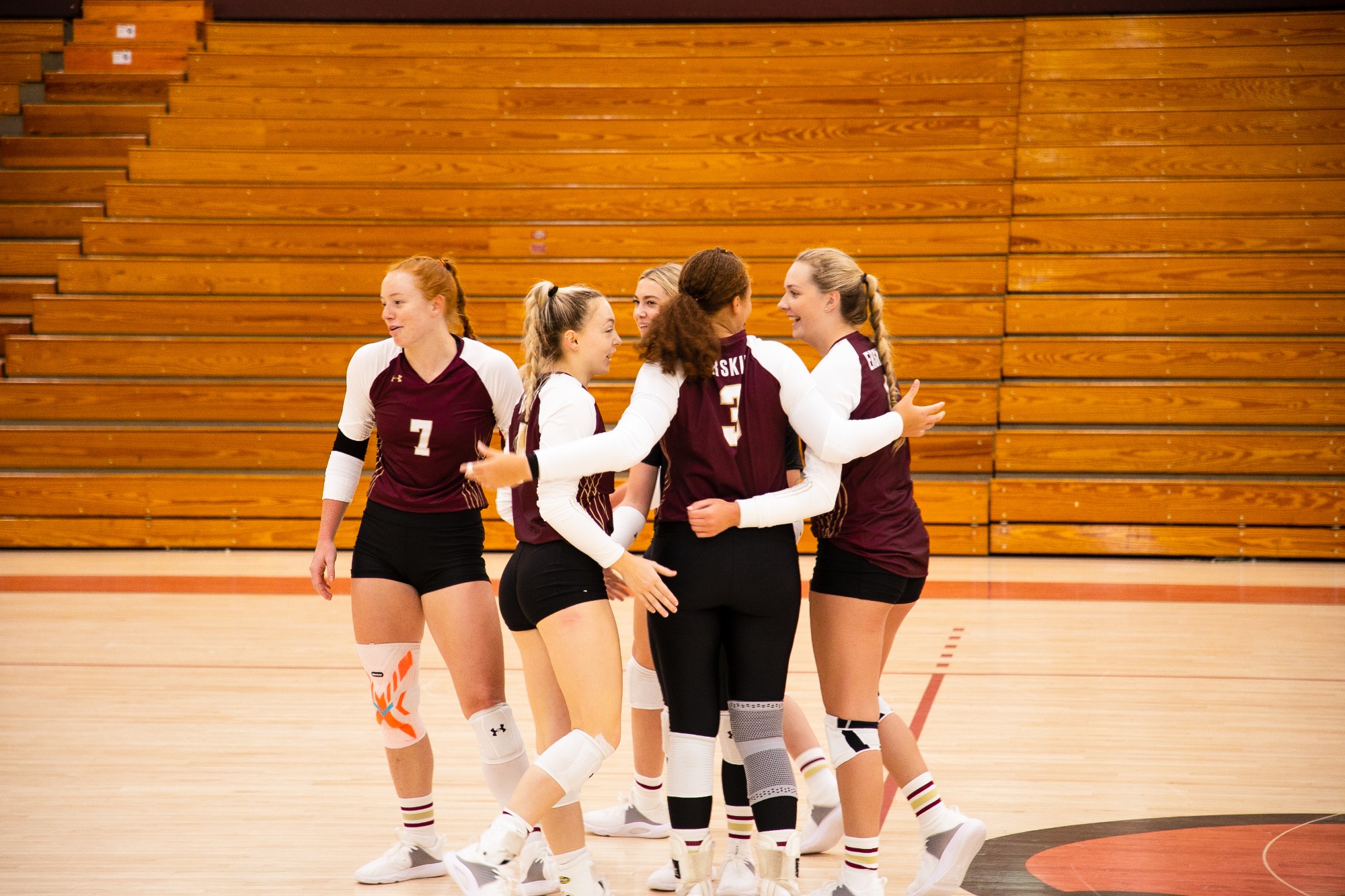 Erskine Women's Volleyball Fleet top Allen in straight sets Erskine
