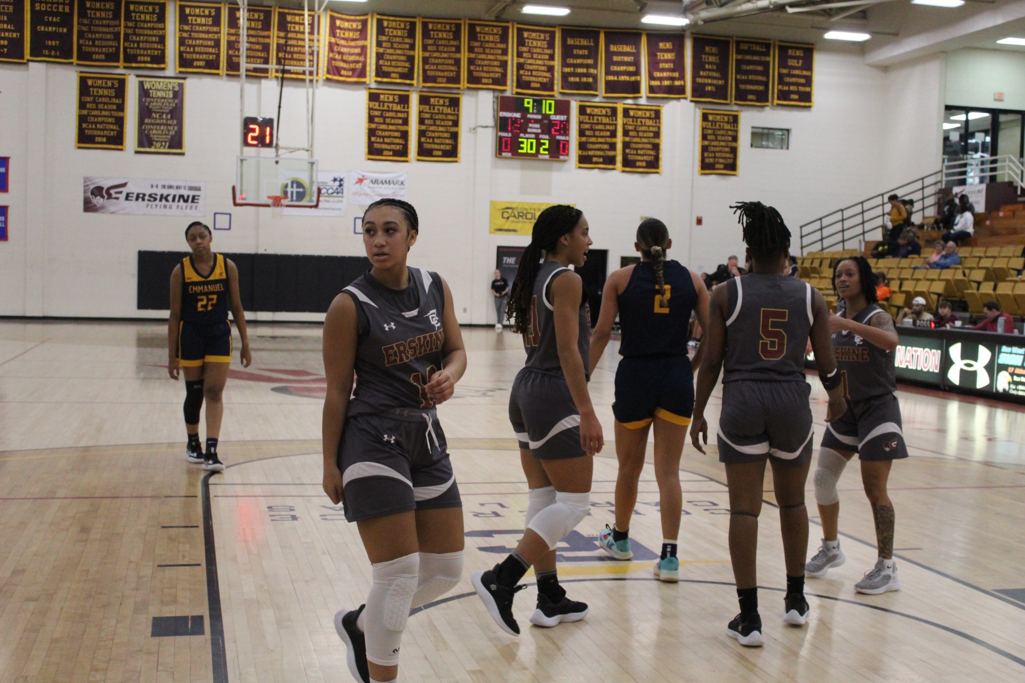 Erskine Women's Basketball Fleet can't slow start in loss at