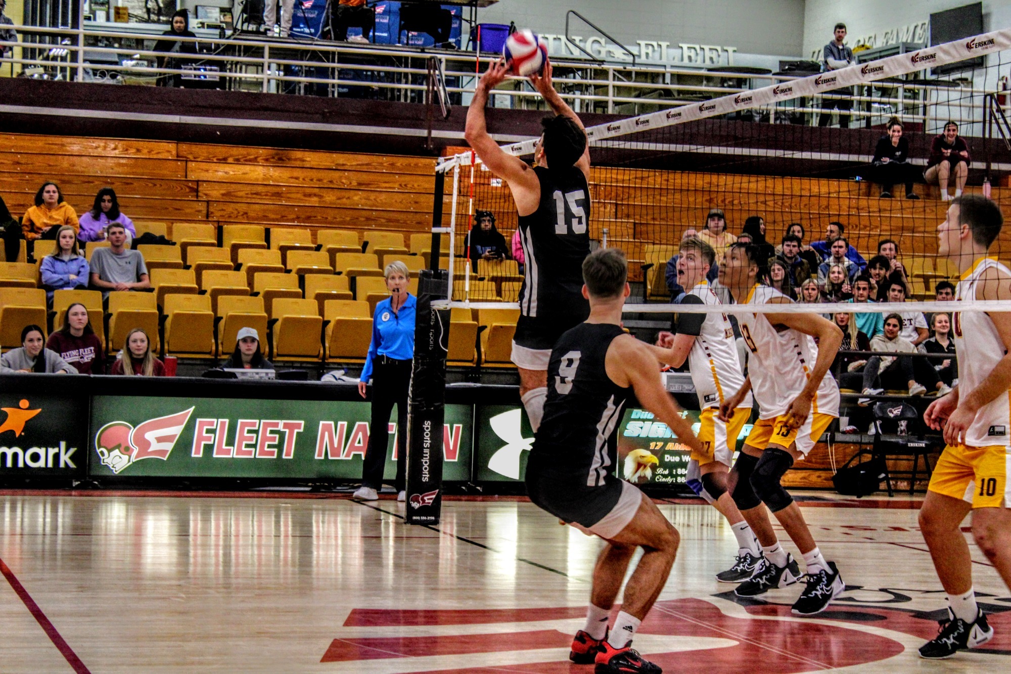 Erskine Men's Volleyball Pomar, Sall lead Fleet past Fort Valley