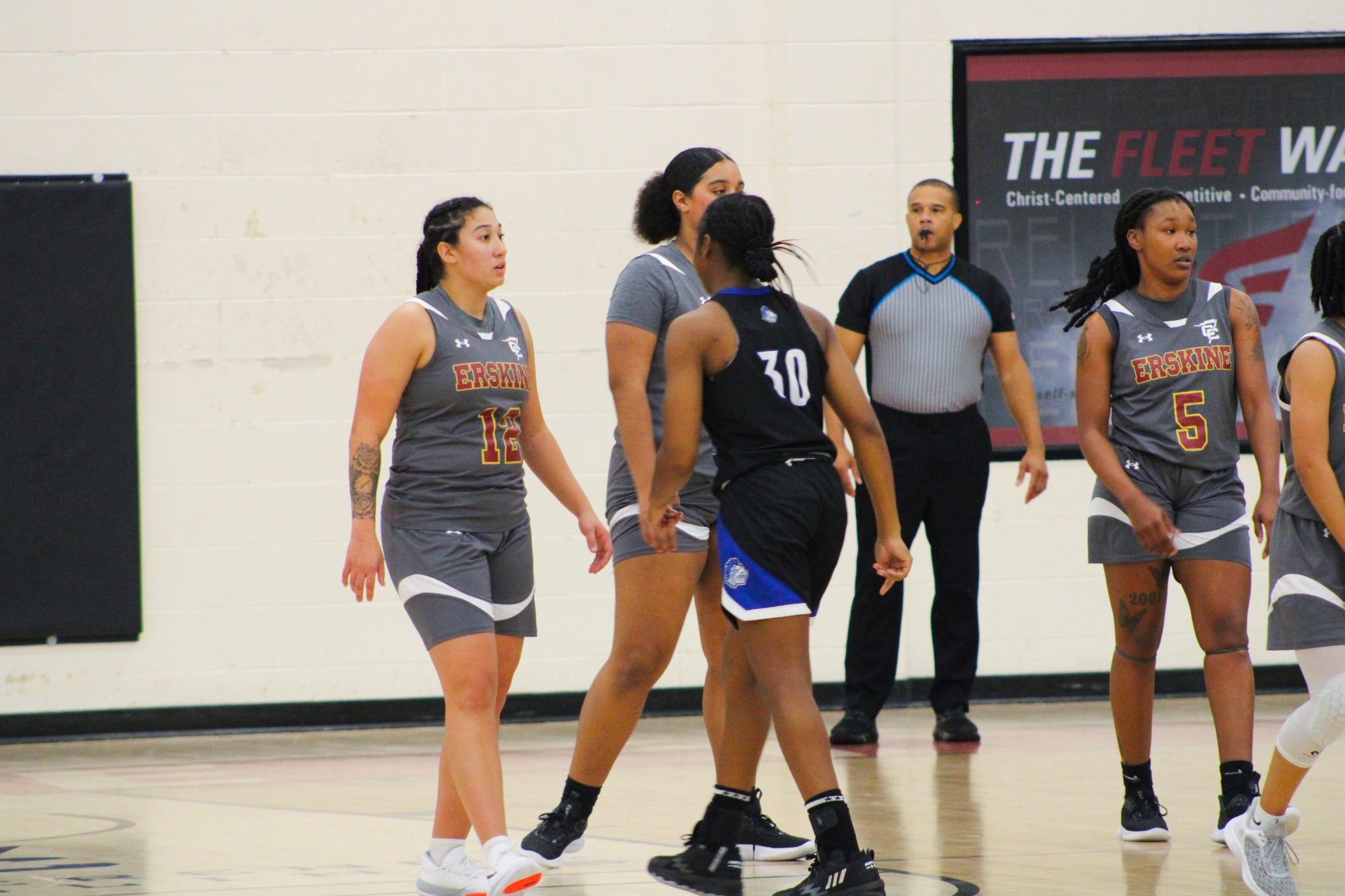 Erskine Women's Basketball Three in double figures as Fleet stifle