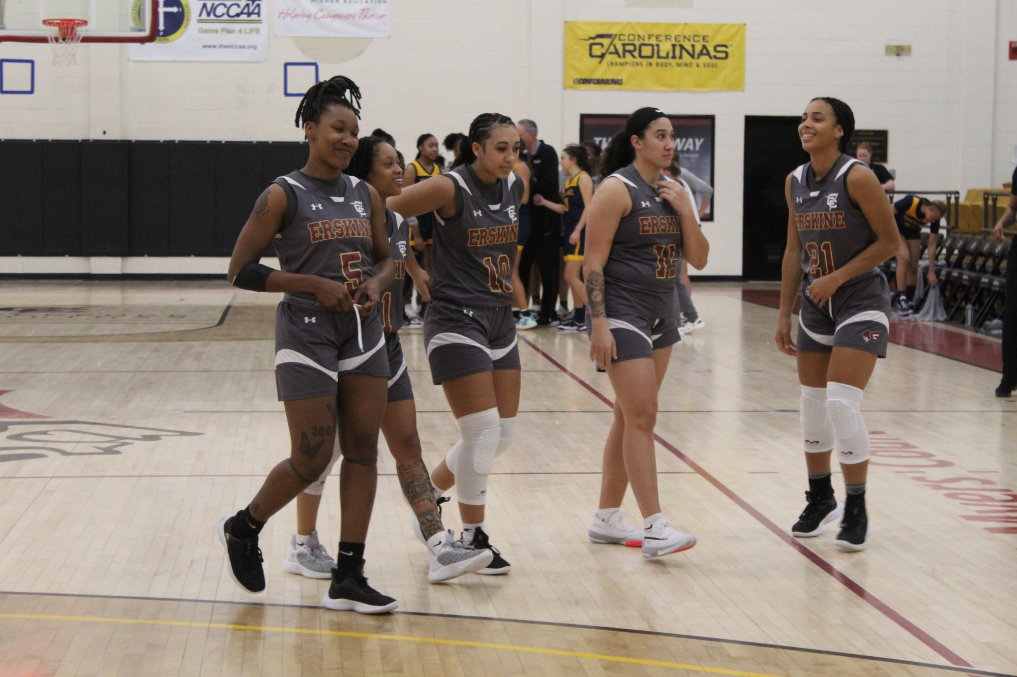 Erskine Women's Basketball Balanced scoring leads Fleet past Warren