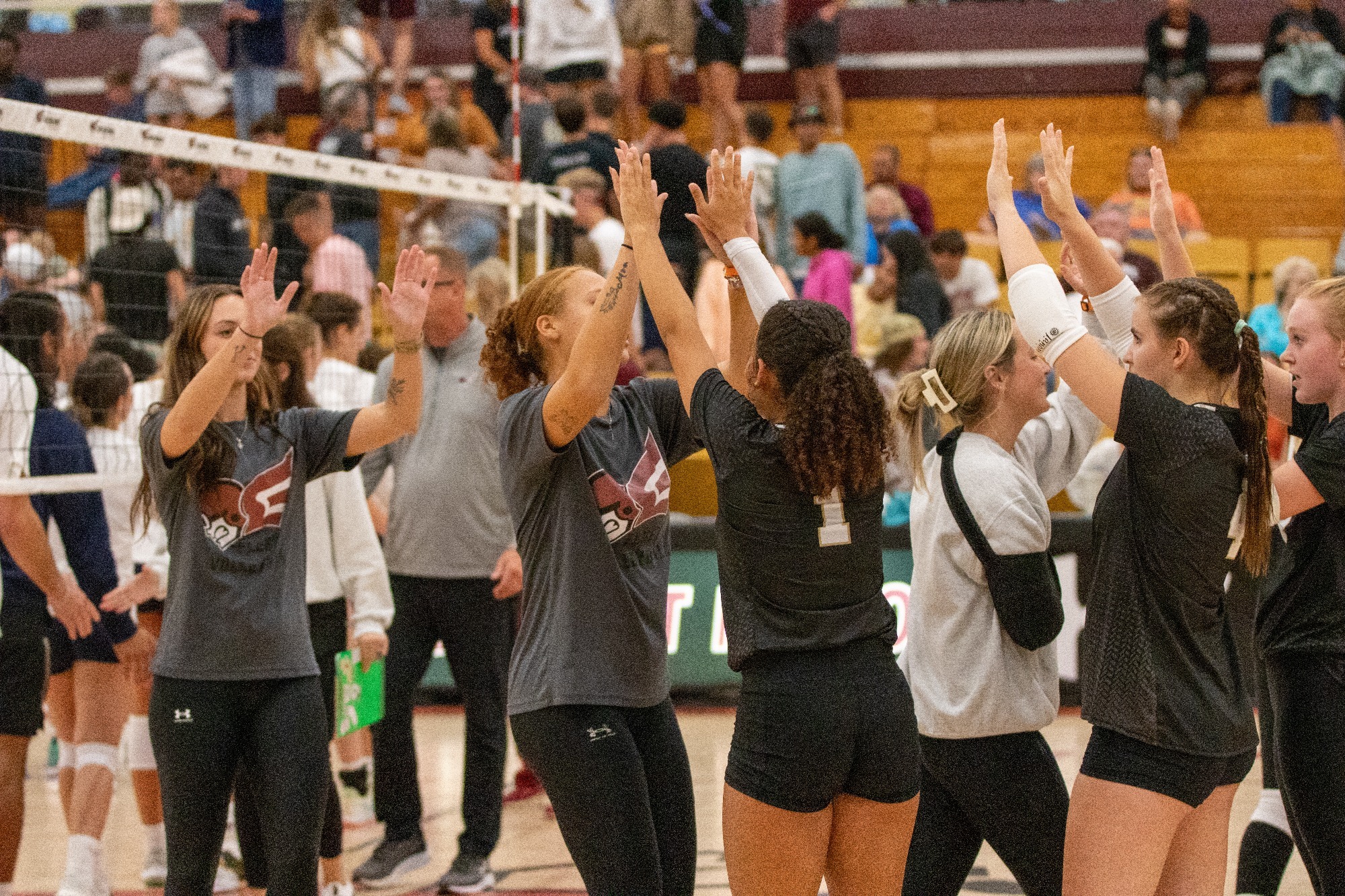 Erskine Women's Volleyball Fleet wrap up play in Lions' Den
