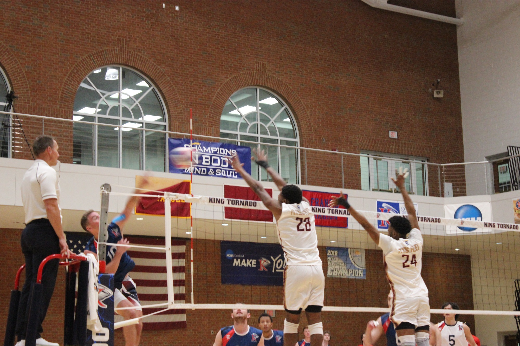 Erskine Men's Volleyball Fleet fall to Edward Waters in home opener