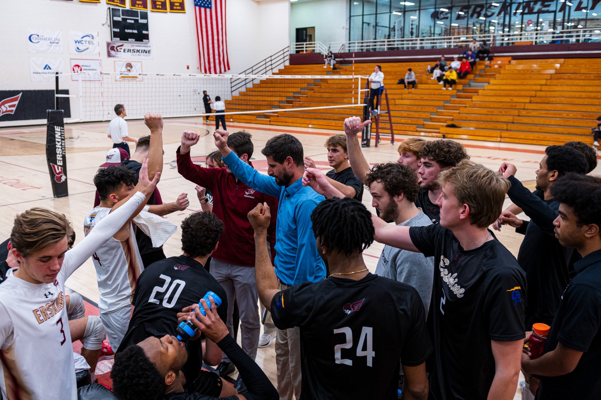 Erskine Men's Volleyball Fleet fall at reigning Conference Carolinas