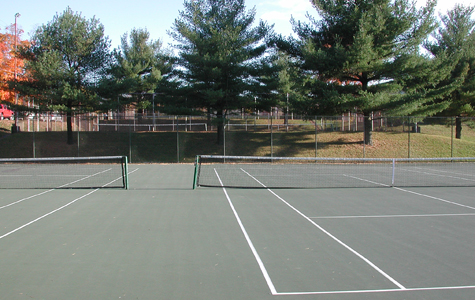 tennis courts
