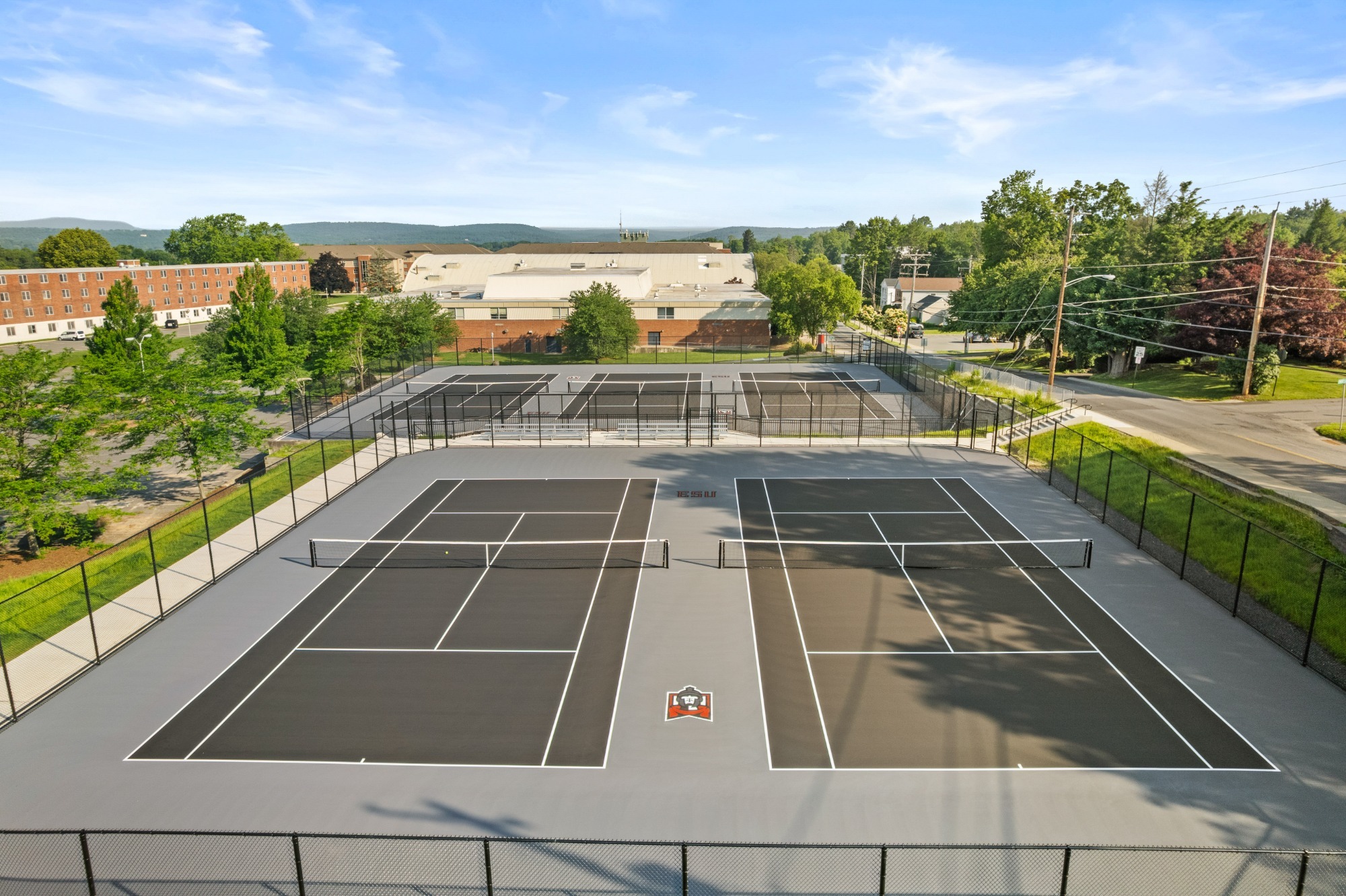 tennis courts