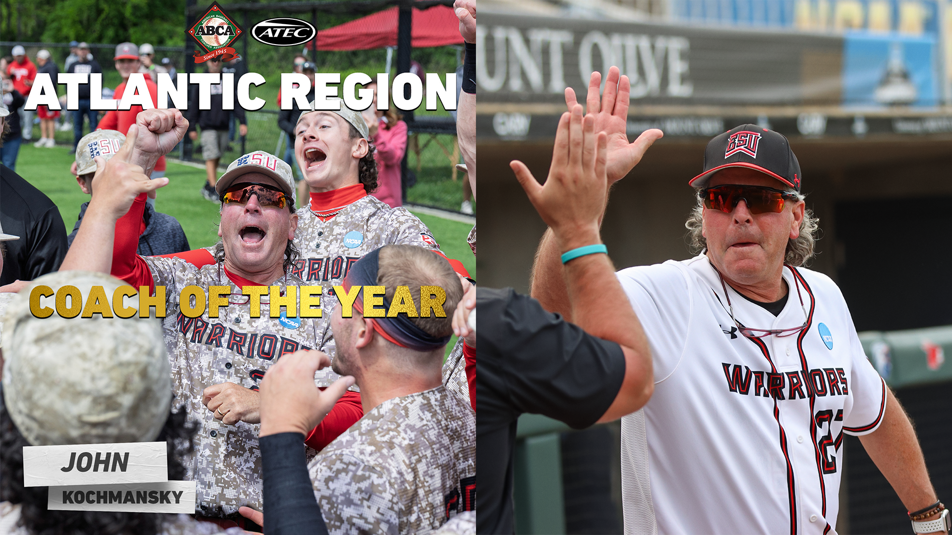 John Kochmansky Atlantic Region Coach of the Year