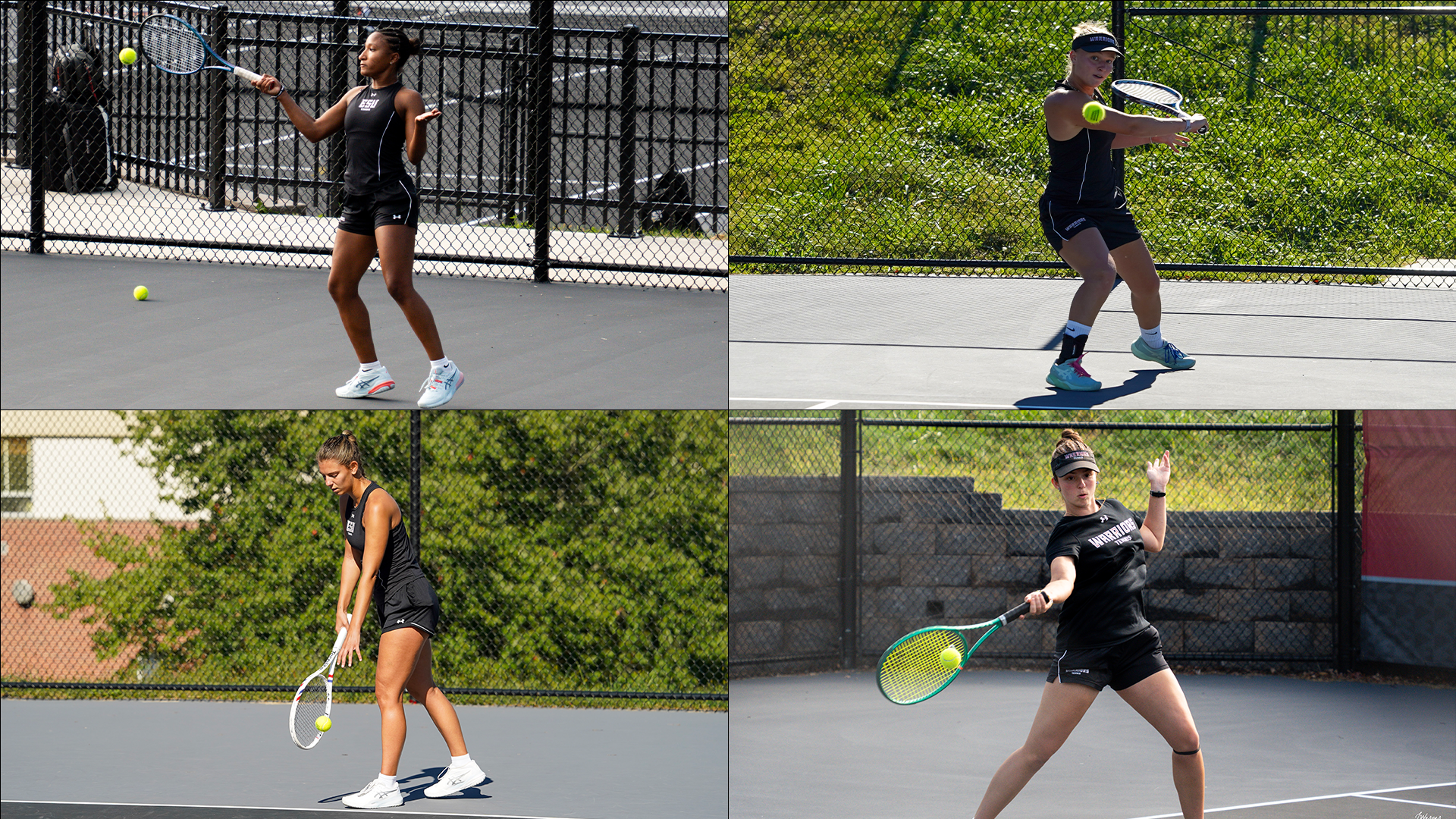 Jenna Kastell, Ariel Kelsick, Lea Stefanovic, and Elessa Jacobs