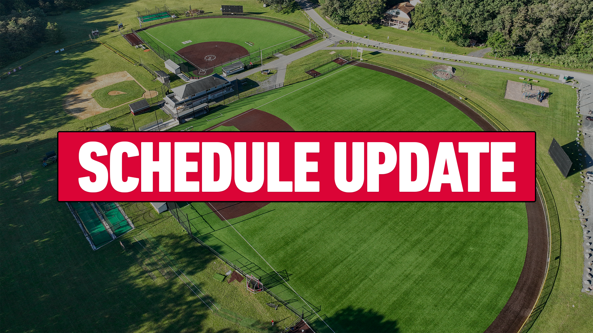 Schedule Update / Softball and Baseball
