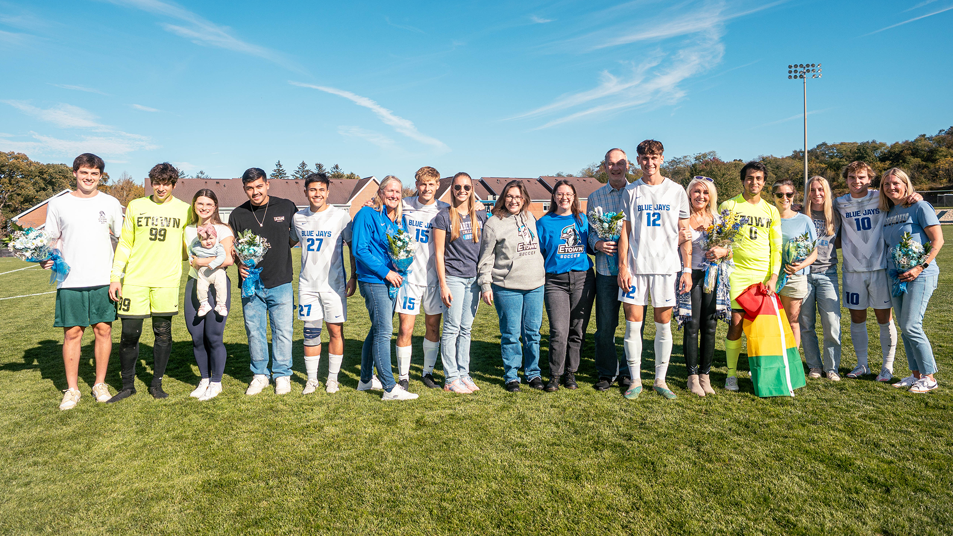 Men's soccer seniors vs Lycoming 101825
