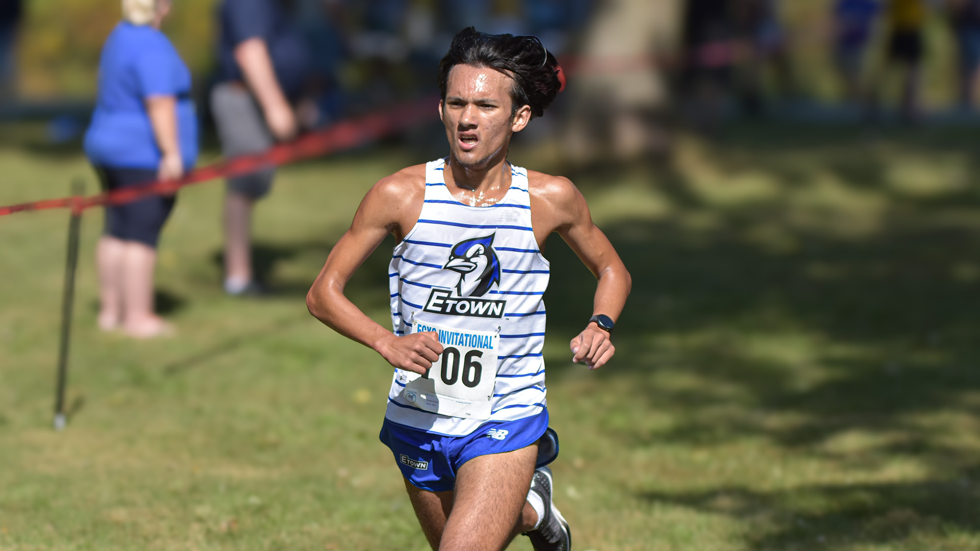 Derek Kendig at Blue Jay Alumni Challenge finish 091325