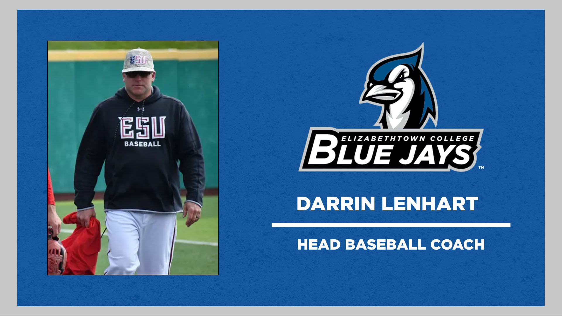 Darrin Lenhart new baseball coach hire 2025