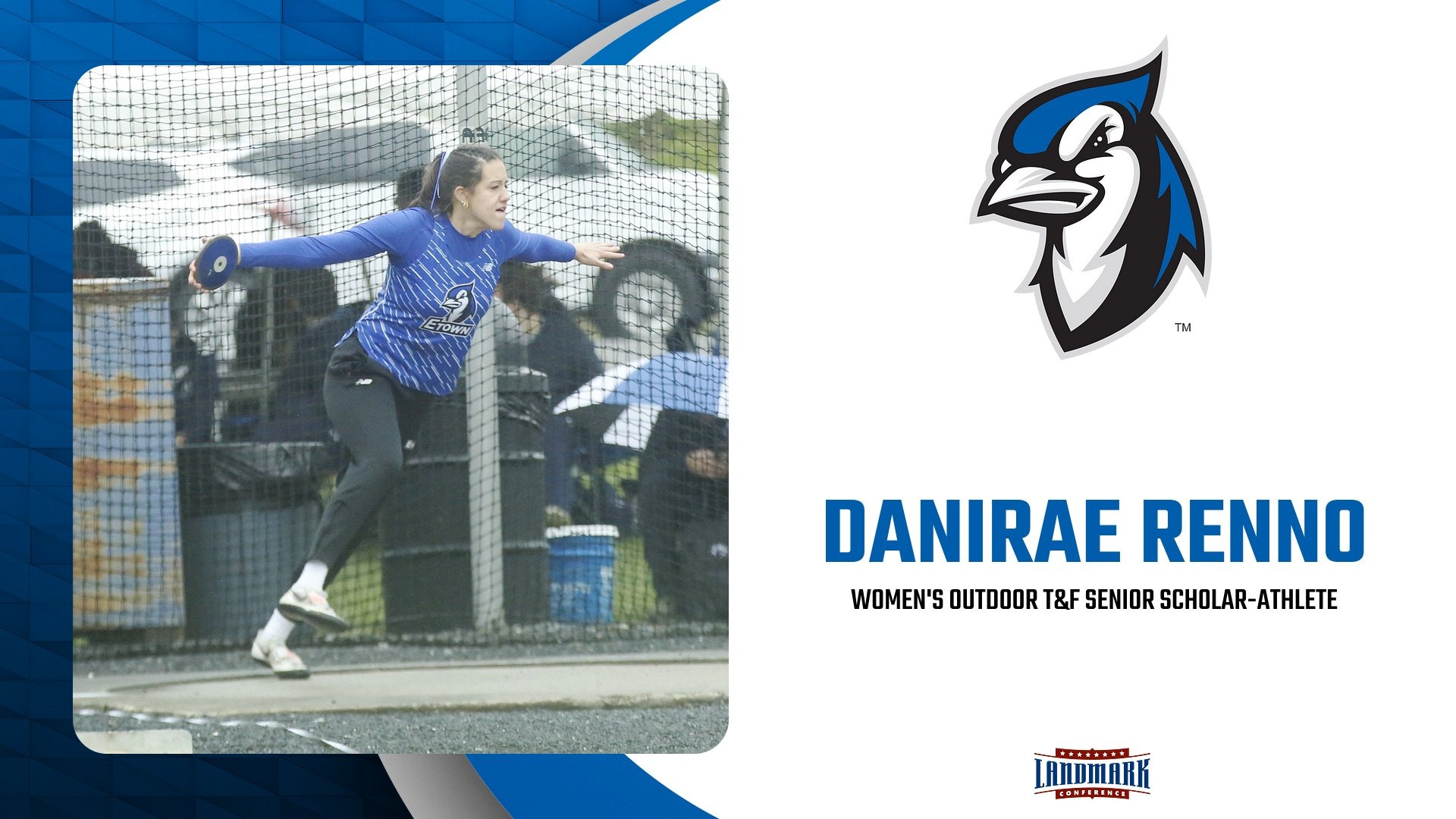 DaniRae Renno Landmark Women's Outdoor T&F Senior Scholar-Athlete